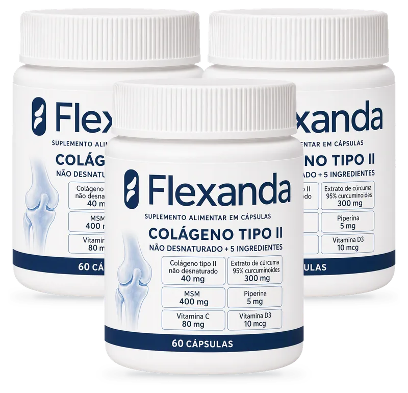 Kit Flexanda com 3 frascos